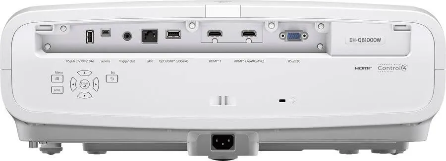 Проектор Epson QB1000 4K HDR 3,300 Lumen 3LCD Laser Projector Black