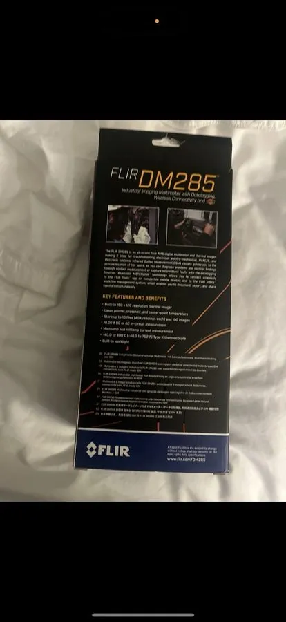 Дисплей FLIR DM285 Handheld Multimeter Digital Graphics Display, Built-In Therma — фото лота 2