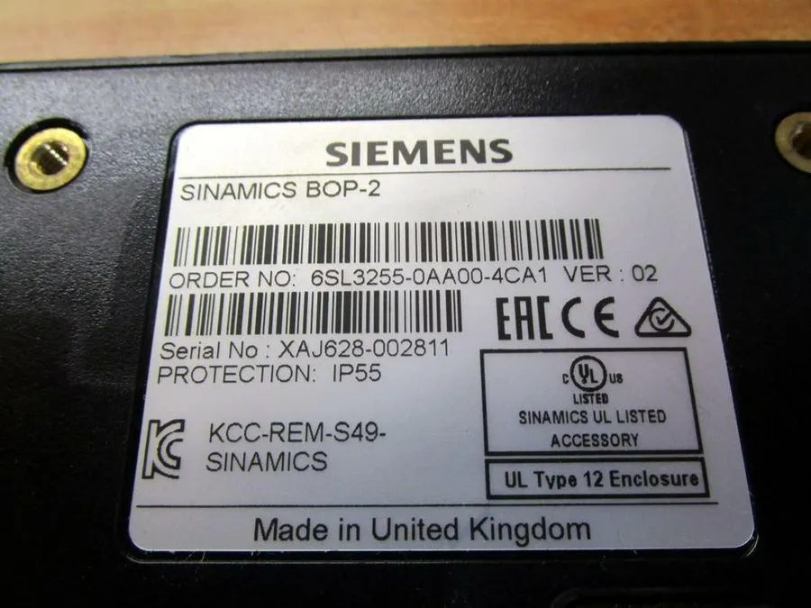 Частотный преобразователь Siemens 6SL3255-0AA00-4CA1 SINAMICS G120XA PN