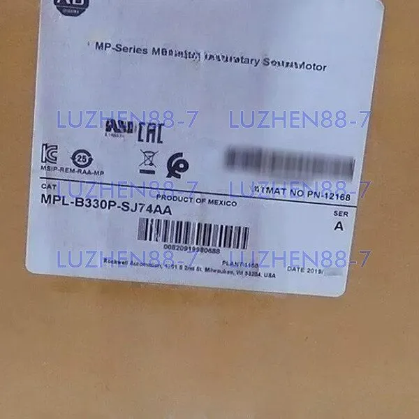 Серводвигатель MPL-B330P-SJ74AA Servo Motor Allen‑Bradley 1.8kW 660V AC
