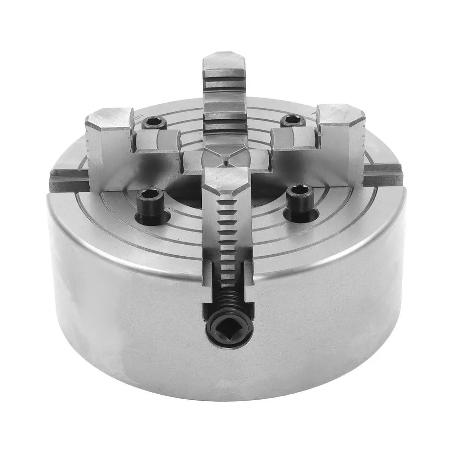Режущий инструмент K72-200 4-Jaw Lathe Chuck 8" Alloy Steel Self-Centering Chuck — фото лота 2