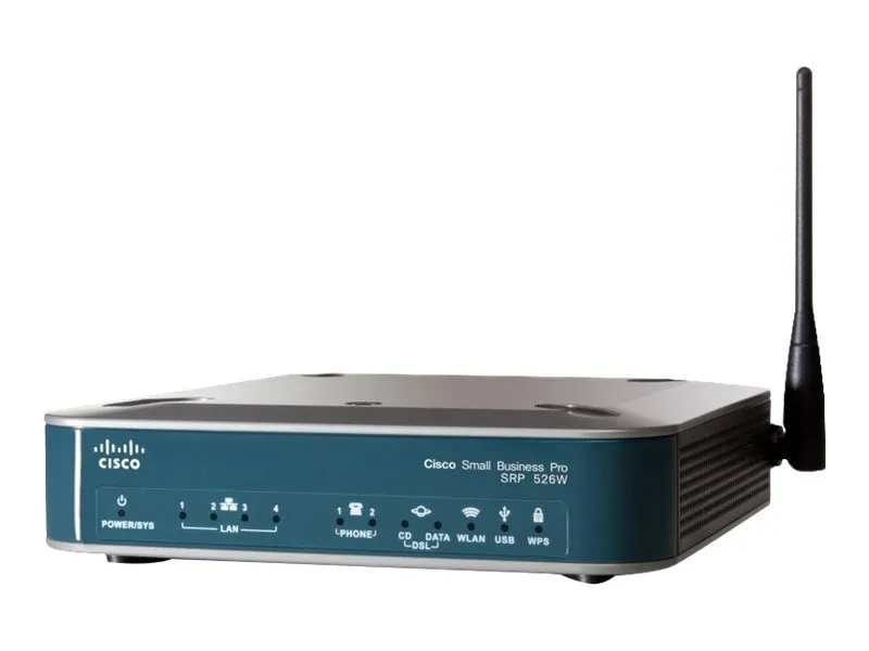Маршрутизатор Cisco SRP521W-K9-G5 Router Services y Platform