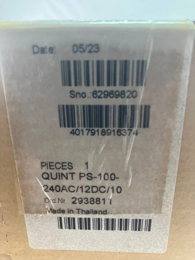 Блок питания Phoenix Contact 2938604 Quint PS-100-240AC/24DC/10 Power Supply