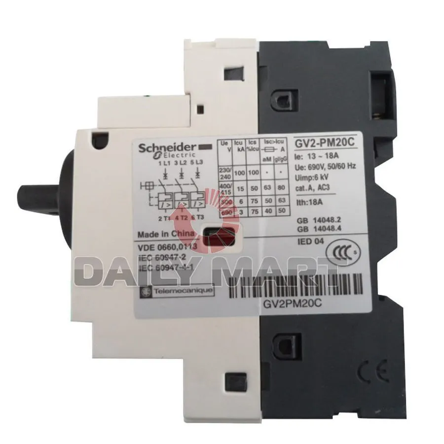 Автоматический выключатель Schneider GV2PM20C 13-18A Motor circuit breaker