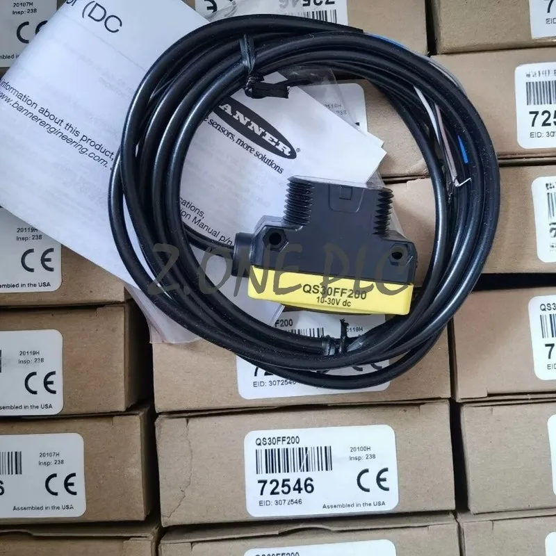 Фотоэлектрический датчик BANNER QS30FF200 Photoelectric sensor