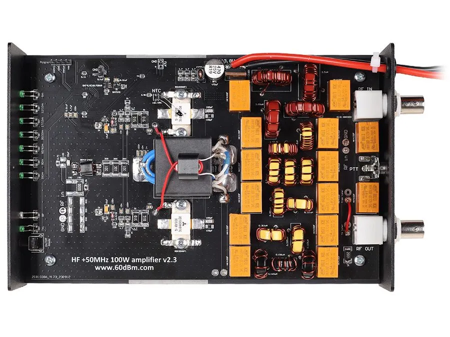 Усилитель 50W HF/6M NEPTUNE RF Power Amplifier Icom-705 Elecraft KX3, auto band 