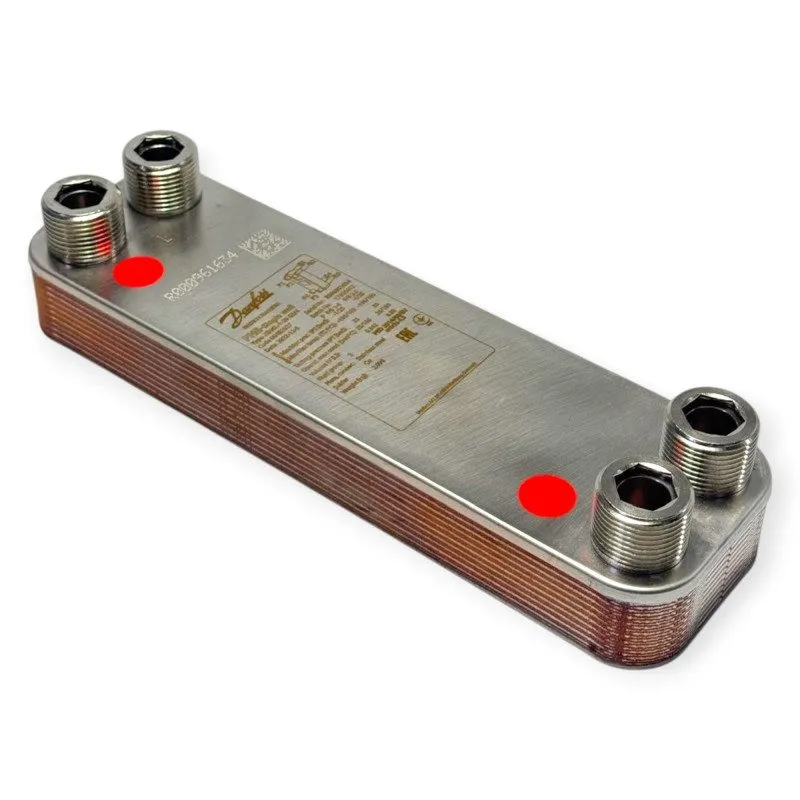 Климатическое оборудование DANFOSS 079B0124 MICRO PLATE HEAT EXCHANGER XB06L-1 4 — фото лота 1
