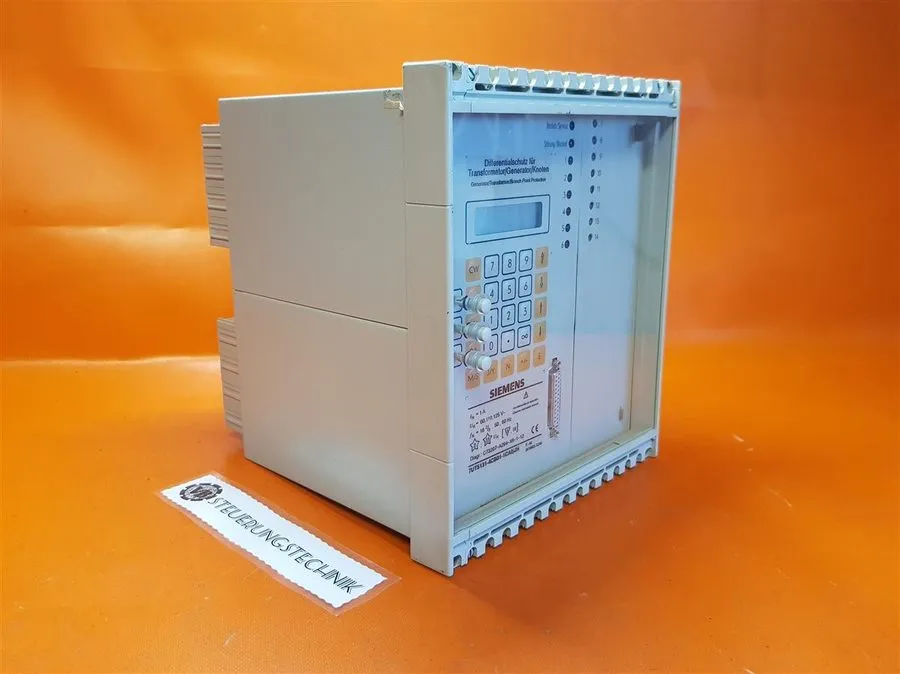Реле защиты SIEMENS 7UT5131-4CB01-1CA0/JH V03.02B Differential Protection Relay