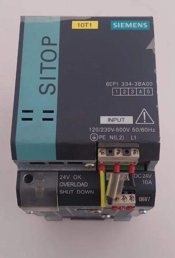 Блок питания Siemens SITOP Modular 24VDC 10 Amp Power Supply 6EP1334-3BA00 — фото лота 2