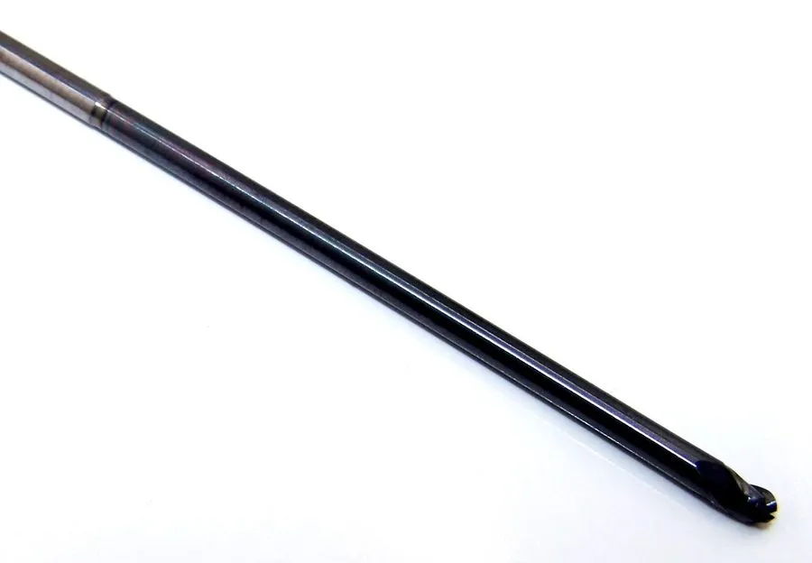 Режущий инструмент 1/8" CARBIDE END MILL 3 FLUTE BALL END XL REACH ALTIN KYOCERA — фото лота 2