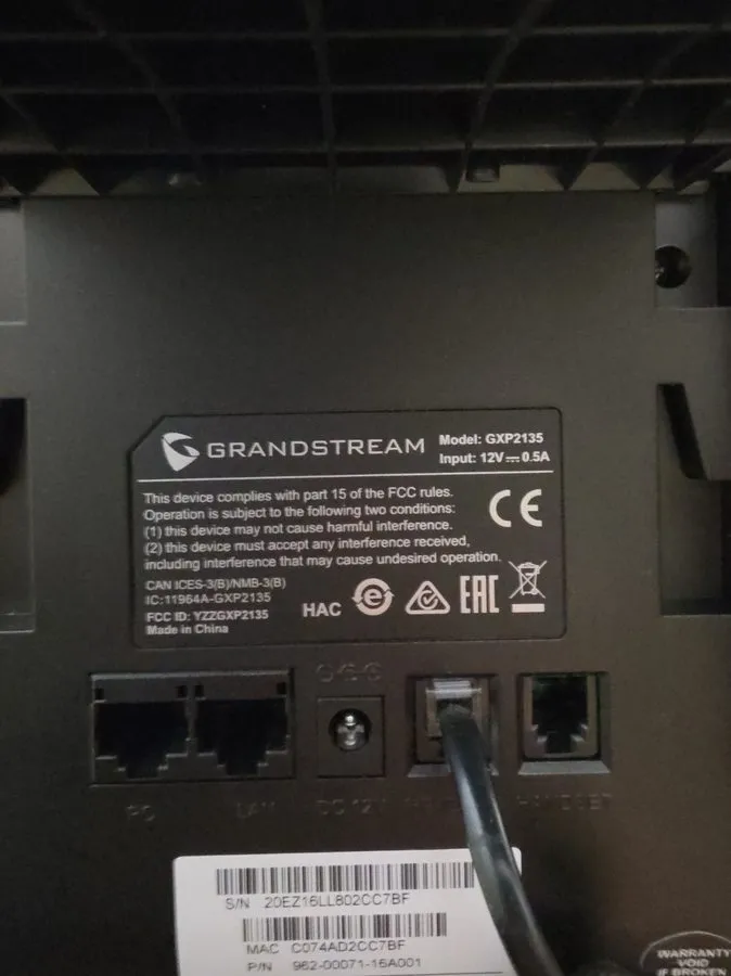 IP-телефон Grandstream GS-GXP2135 8 Line Enterprise IP Phone
