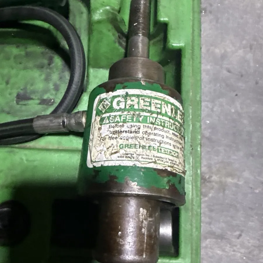 Электрооборудование GREENLEE 7306SB 767 Pump & 746 Ram 11-Ton Slug Buster Hydrau
