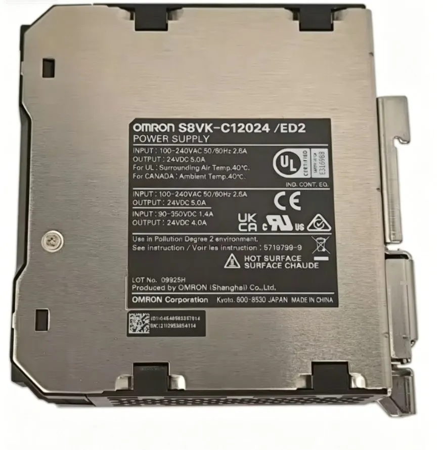 Блок питания OMRON S8VK-C12024 Din Rail Power Supply S8VK-C12024/ED2 120W 24VDC