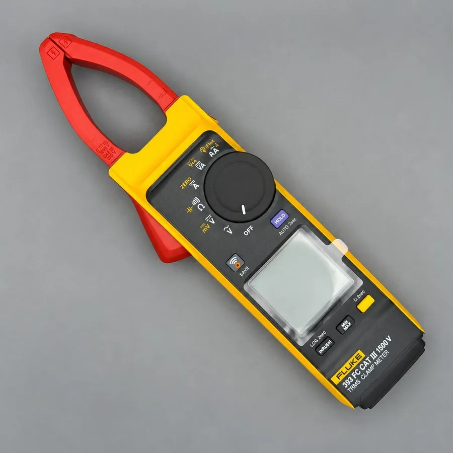 Тестер Fluke 393 FC True RMS Clamp Meter 1500V CAT III, Compact IP54 Rated
