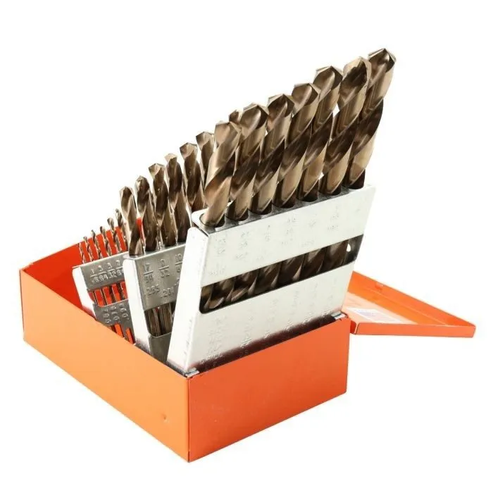 Режущий инструмент KnKut 29KK35 HD Hex Shank M35 Cobalt Drill Bit Set — фото лота 1
