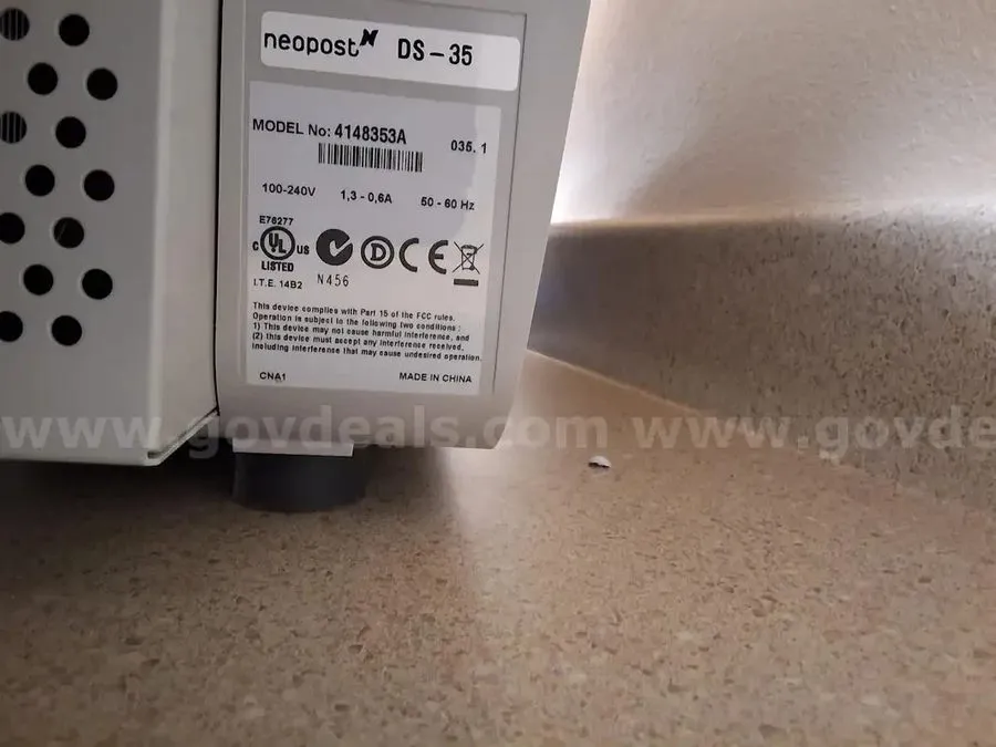 Фальцевальная машина Neopost DS-35, FPI-600, Hasler m1500 folding machine — фото лота 1