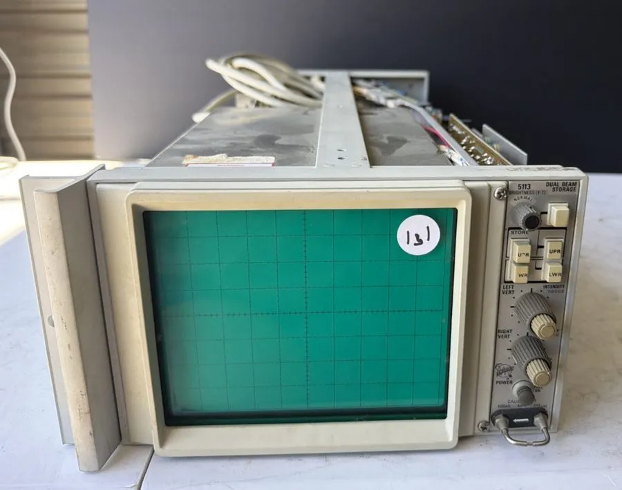 Осциллограф Tektronix 5113 Vintage Oscilloscope CRT Laboratory Display Unit A.36