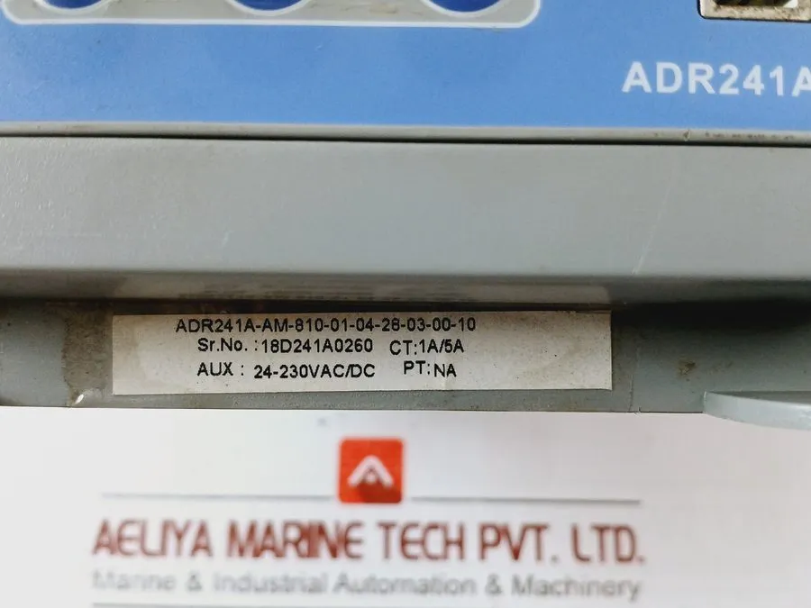 Реле защиты Ashida ADR241A Feeder Protection Relay 24-230VAC/DC 1A/5A
