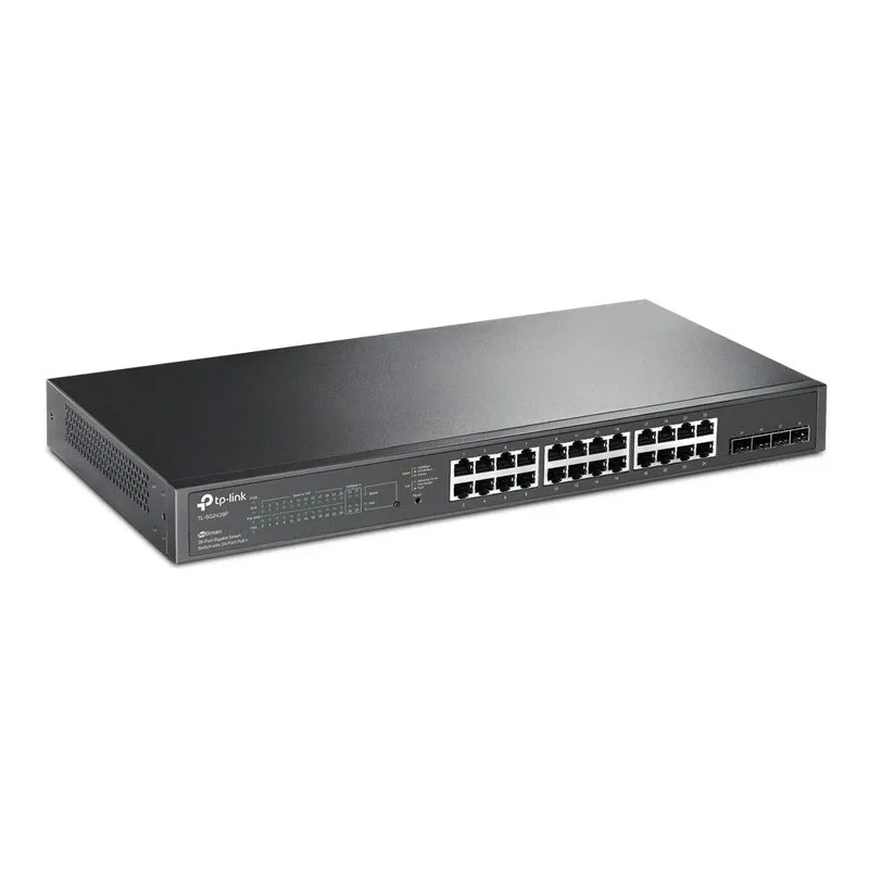 Коммутатор TP-Link SG2428P Omada 28-Port Gigabit Smart Managed Switch 24 PoE+ 4