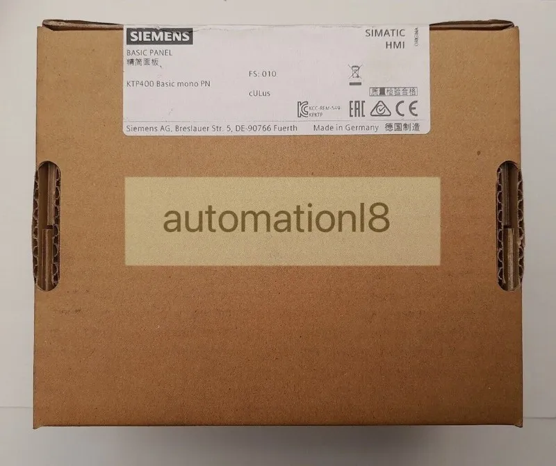 Панель оператора 6AV6 647-0AA11-3AX0 SIEMENS 6AV6647-0AA11-3AX0 HMI KTP400 Basic