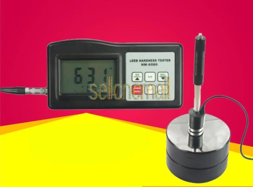 Твердомер HM-6560 Leeb Hardness Meter Tester 200-900 HLD Metals Durometer D Type