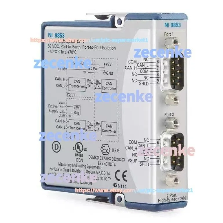 Модуль National Instruments NI 9853 / 779429-01 2-Port High-Speed CAN Module