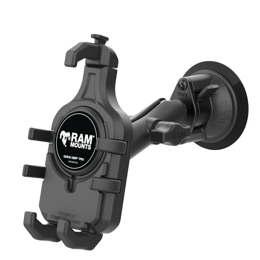 Вакуумная присоска RAM Quick-Grip Pro Phone Mount withh Twist-Lock Suction Cup R
