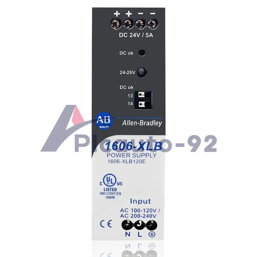 Блок питания Allen-Bradley1606-XLB120E Power Supply100-240Vac input,24Vdc, 120Wa
