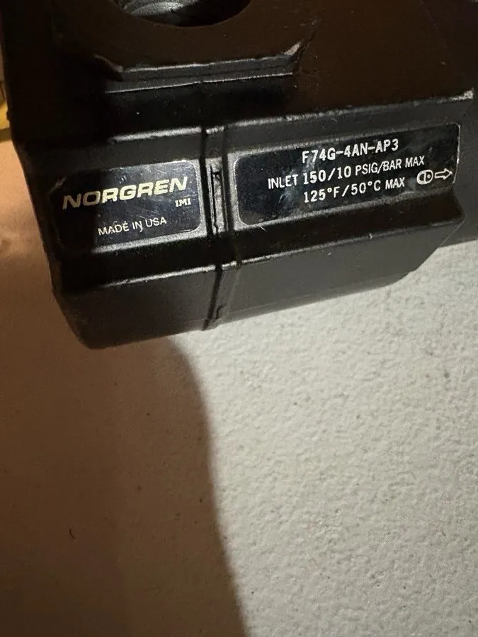 Фильтр Imi Norgren F74G-4AN-AP3 Pneumatic Filter 150psi 1/2in Npt — фото лота 1