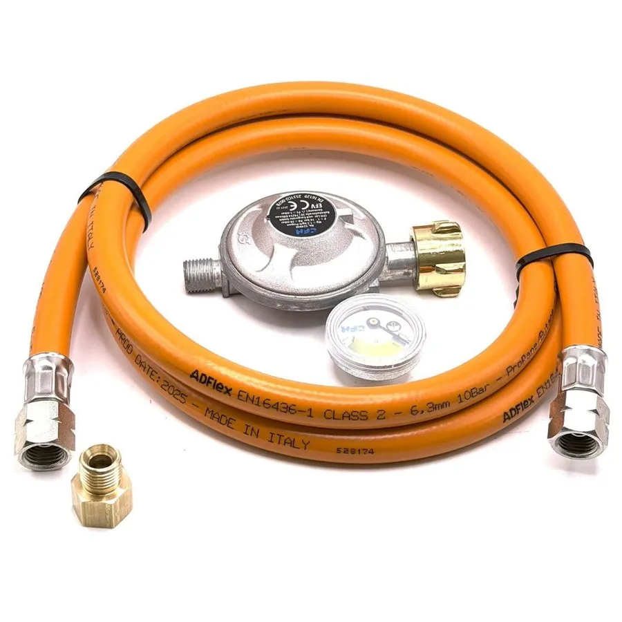 Трубопроводная арматура Butane Gas Low Pressure Regulator 21.8mm LH with level g — фото лота 2