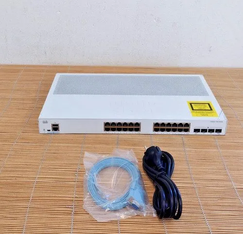 Коммутатор Cisco C1000-24T-4G-L Cisco Catalyst 1000 24port GE 24 10/100/1000 RJ4