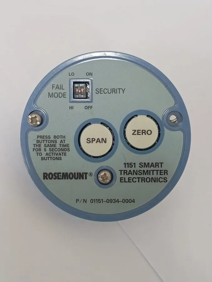 Датчик ROSEMOUNT Smart Transmitter 1151 01151-0934-0004 4-20 MA 45 VDC MAX