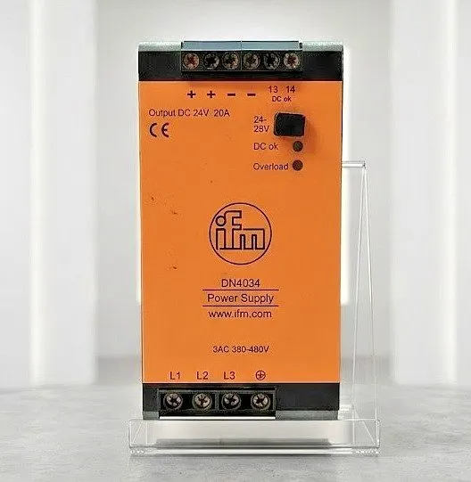 Блок питания IFM DN4034 24V DC 20A 3-Phase 380-480V DIN Rail Industrial Power Su