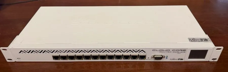 Маршрутизатор MIKROTIK CCR1016-12G 12-PORT GIGABIT CLOUD CORE ROUTER