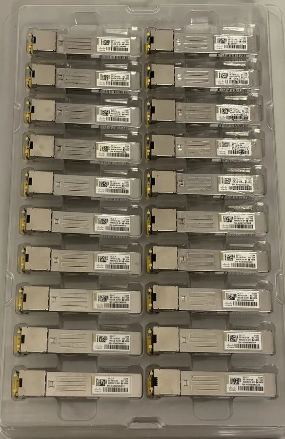 Трансивер in Clamshell Cisco GLC-T 30-1410-03 / 04 SFP Transceivers