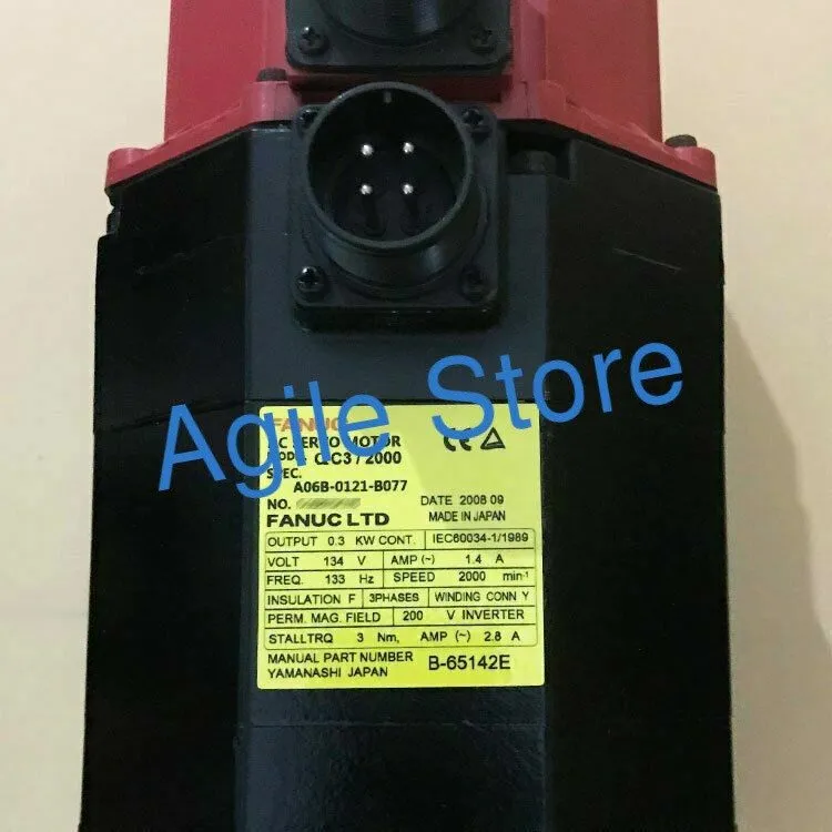 Серводвигатель FANUC AC SERVO MOTOR A06B-0121-B077 FREE