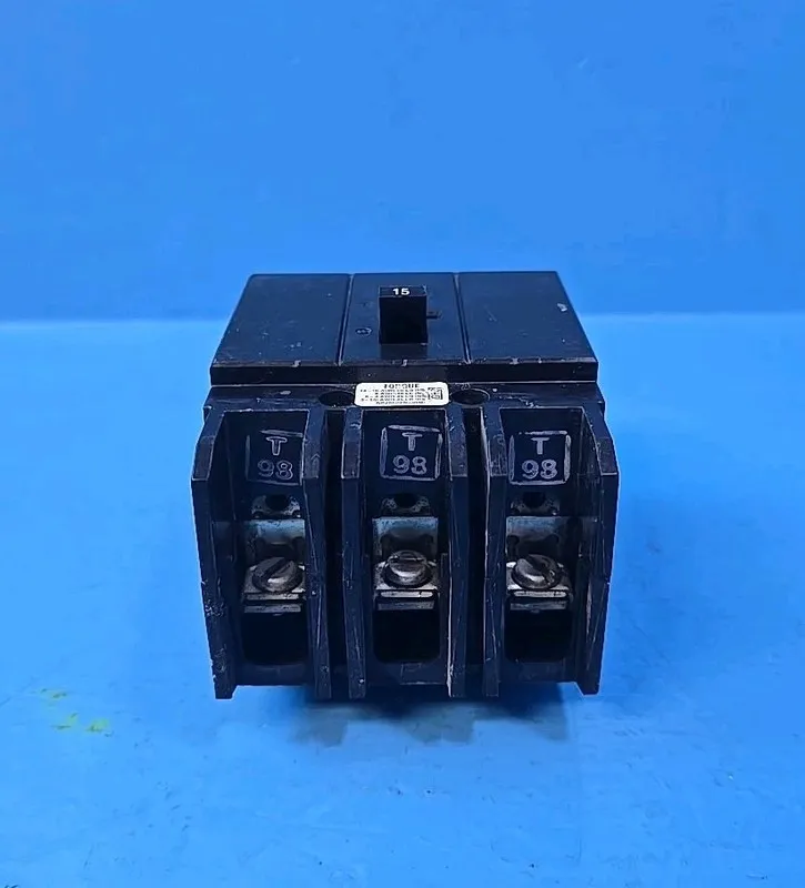 Автоматический выключатель Eaton/Cutler Hammer GHB3015 15 Amp 3 Pole 277/480V Ci — фото лота 2