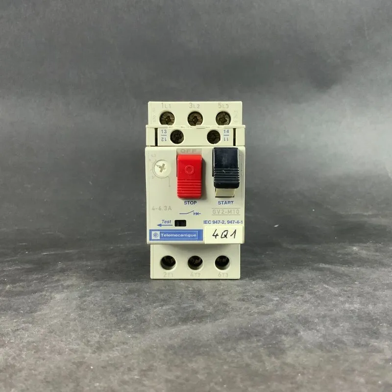 Автоматический выключатель Telemecanique GV2-M10 4-6.3 A Motor Circuit Breaker 6