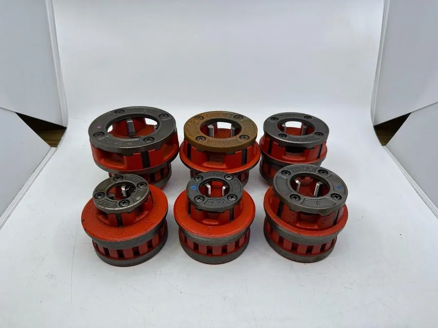 Режущий инструмент RIDGID 36475 Exposed Ratchet Pipe Threader Set (RO1071410) — фото лота 1