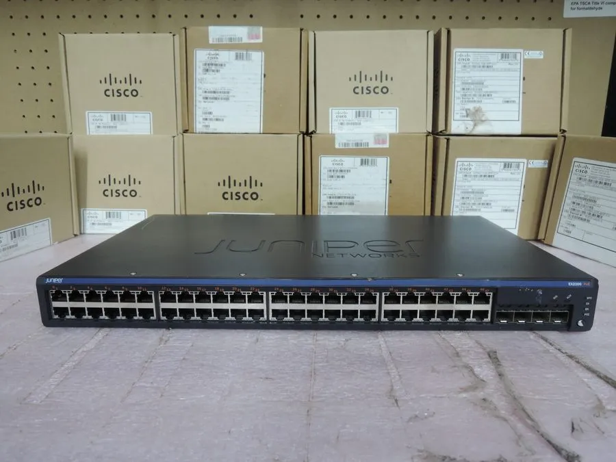 Коммутатор Juniper EX2200 48 Port Power Over Ethernet Switch PoE 405W EX2200-48P