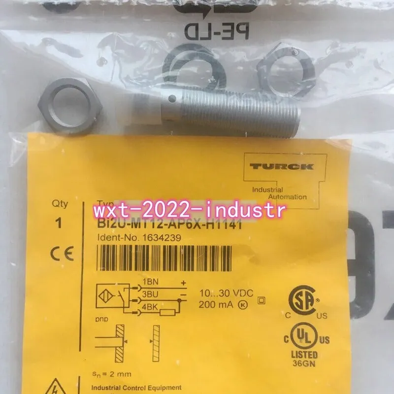 Датчик приближения TURCK Bi2U-MT12-AP6X-H1141 Proximity Switch Sensor