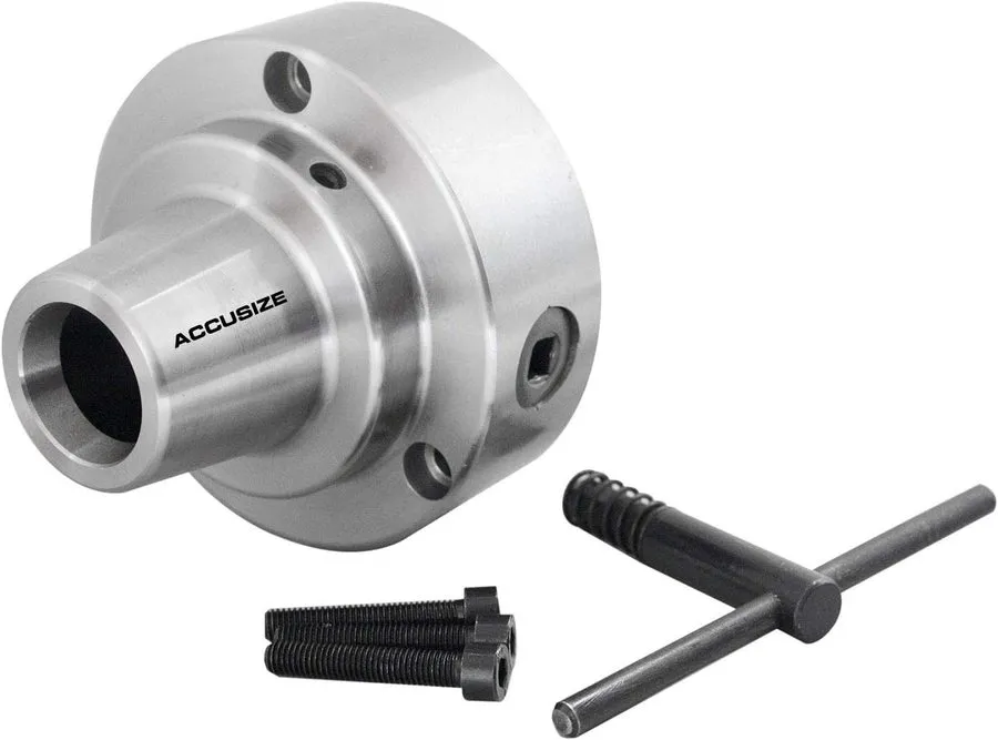 Режущий инструмент 5C 5'' Collet Chuck для Lathe Machine Plain Back, Model 0269- — фото лота 1