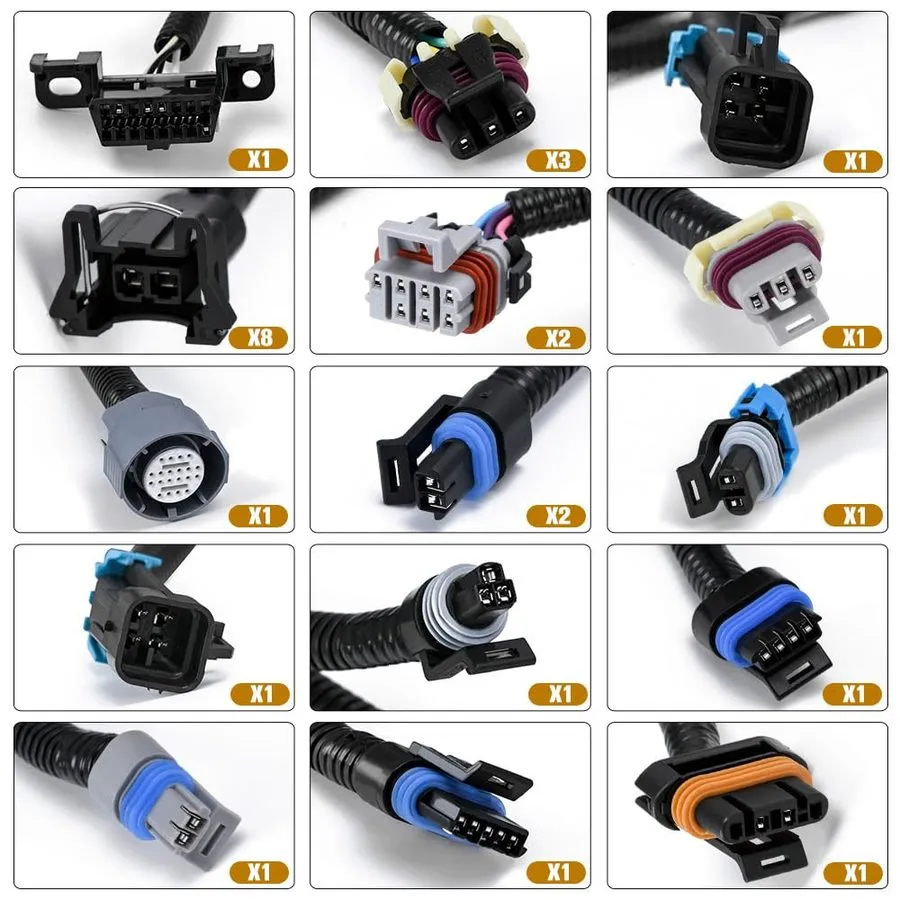 Жгут проводов LS1-4L80E Stand Alone Wiring Harness — фото лота 2