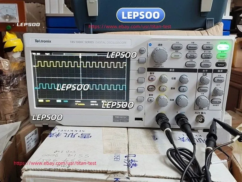 Осциллограф Tektronix TBS1072C 70 MHz, 2-Ch, 1 GS/s Digital Oscilloscope