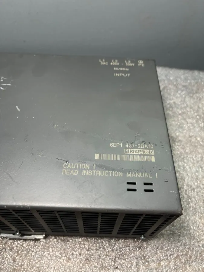 Блок питания Siemens Sitop Power 40 6EP1 437-2BA10 Power Supply 24V DC 40A