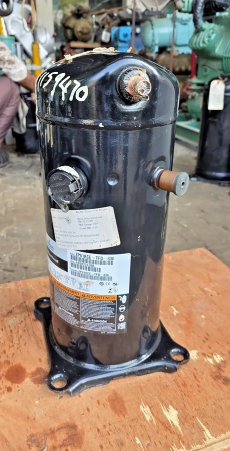 Компрессор COPELAND SCROLL COMPRESSOR ZP61KCE-TFD-830 460V 3PH — фото лота 1