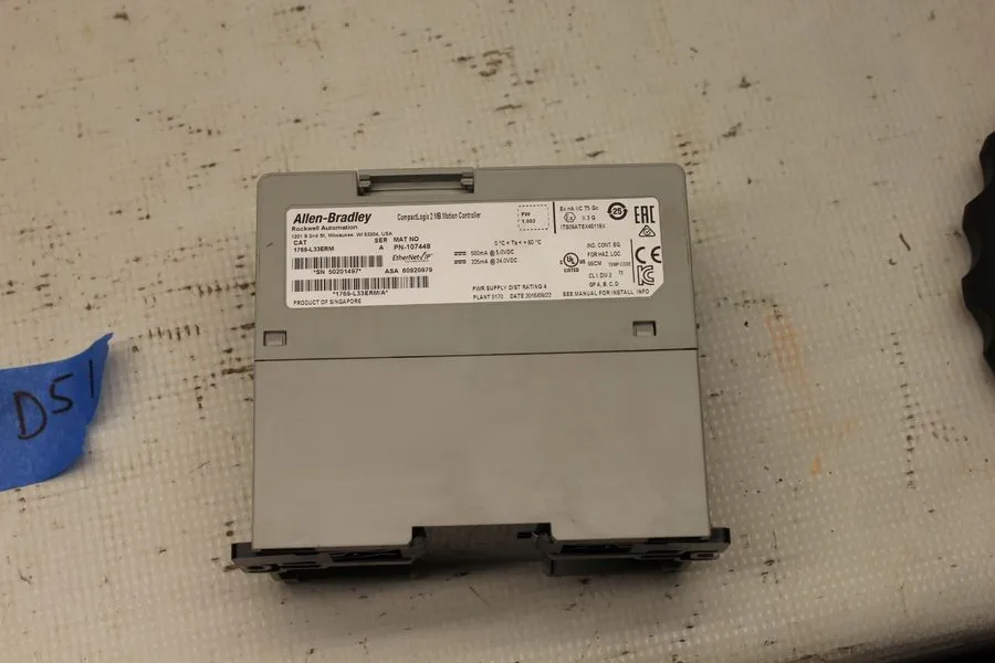 ПЛК AB 1769-L33ERM SER A Allen-Bradley CompactLogix 2 MB Motion — фото лота 1