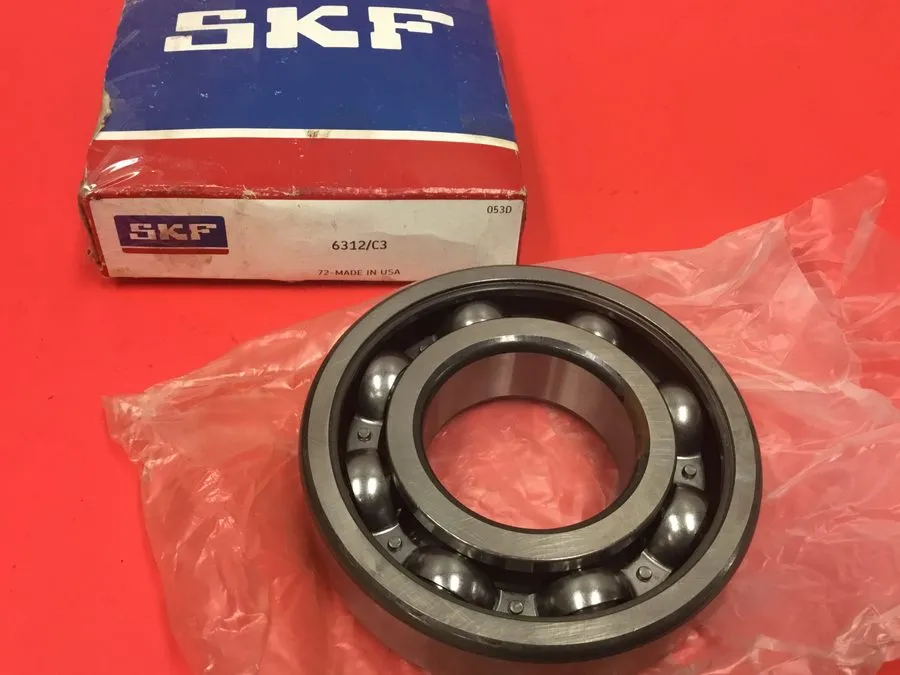 Подшипник 1X SKF 6312/C3 single row deep groove ball bearing
