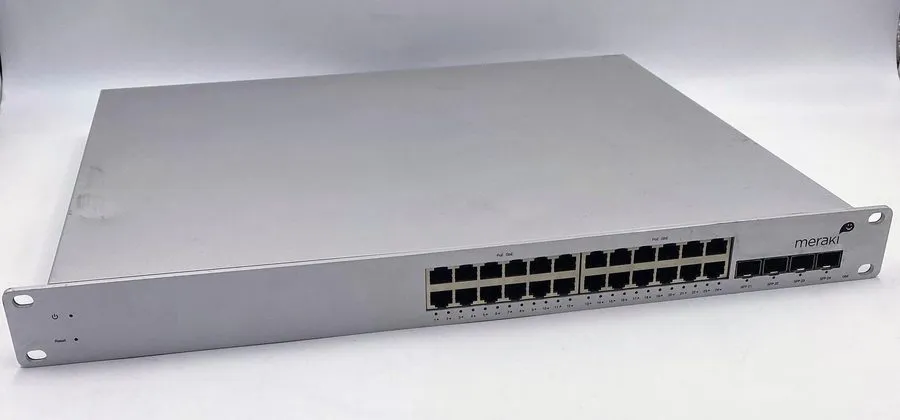Коммутатор Cisco Meraki MS22P-HW Cloud Managed 24 Port Gigabit PoE Switch UNCLAI
