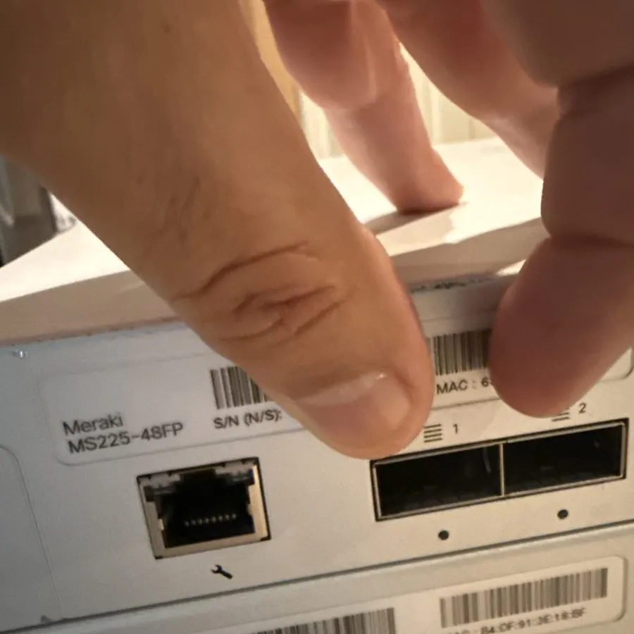 Коммутатор Cisco Meraki MS225-48P-HW PoE Switch Unclaimed